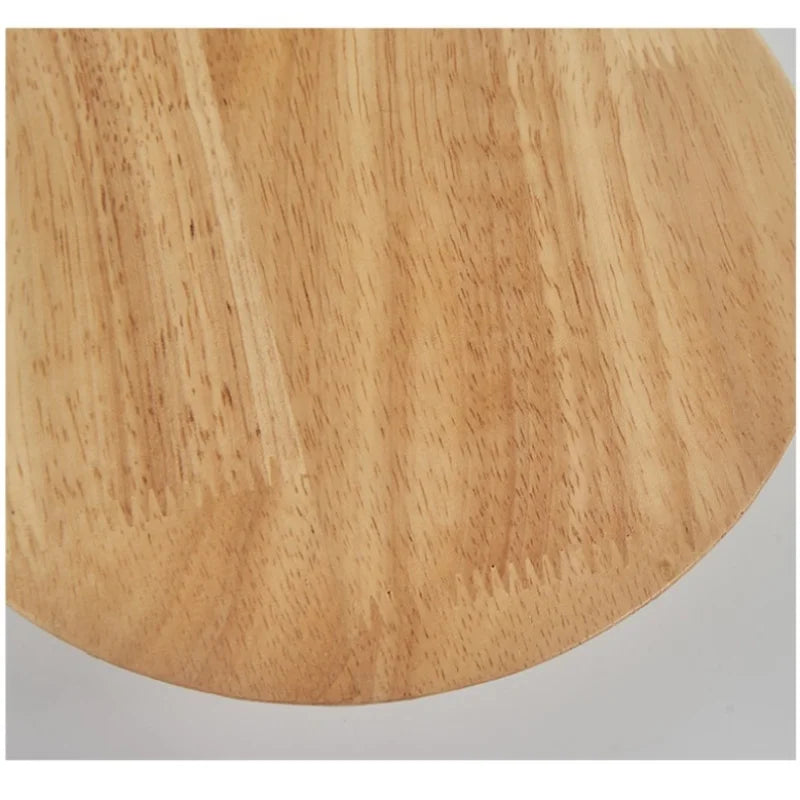 Nordic LED Wall Light Modern Original LED Circular Wooden Wall Light Personalized Bedside Bedroom Staircase Wall Hanging Light