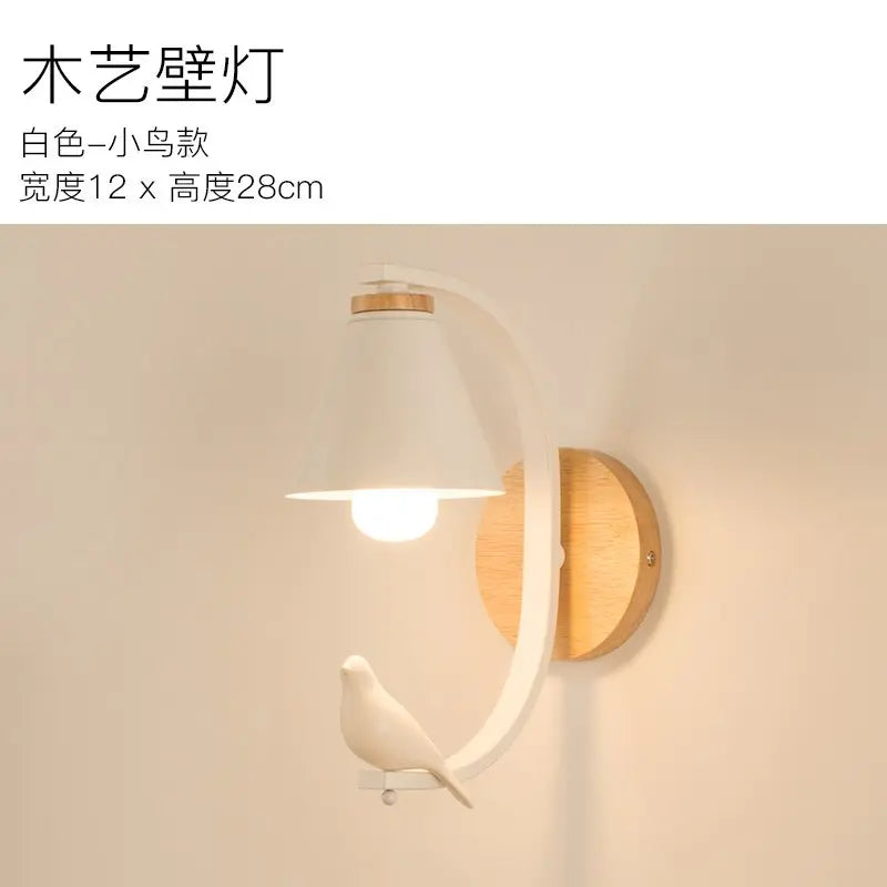 Nordic led wall lamp living room modern bedroom creative wall Luminaria bedside wall lightChildren's room decor lighting fixture