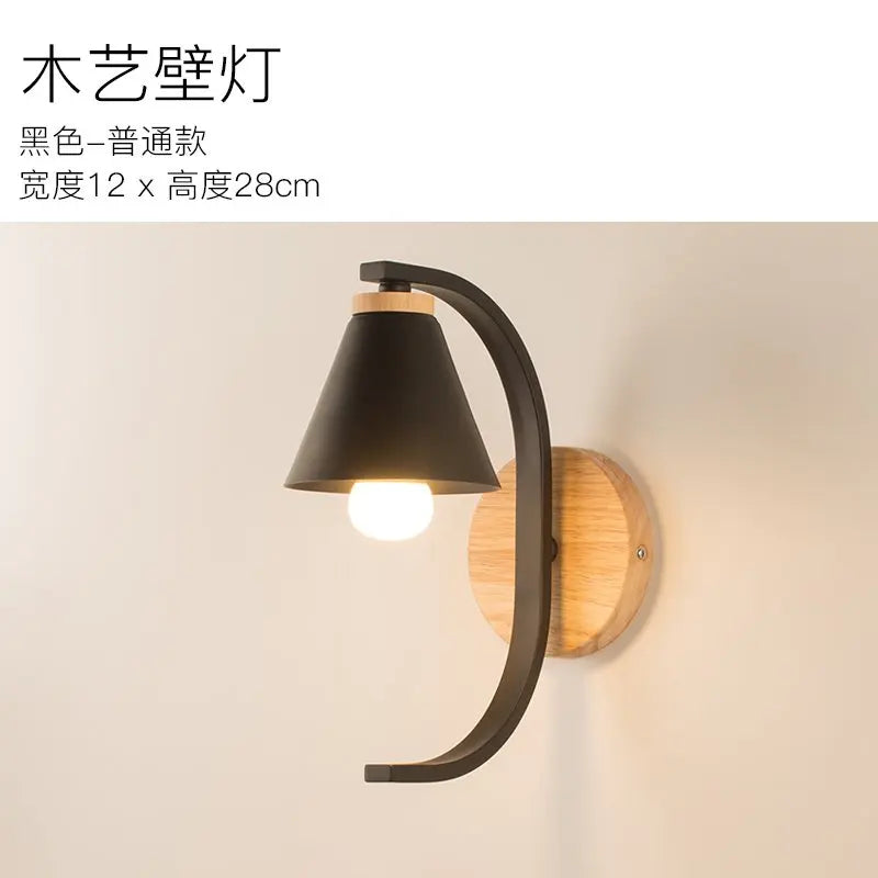 Nordic led wall lamp living room modern bedroom creative wall Luminaria bedside wall lightChildren's room decor lighting fixture